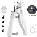 Pet Nail Clippers LED LED con lima de uñas